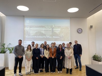 Gruppenbild an der TU Wien