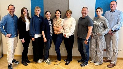 Das Team der Referenzstelle für Qualität in der Allgemein- und Berufsbildung 