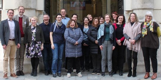 Gruppenphoto von Menschen